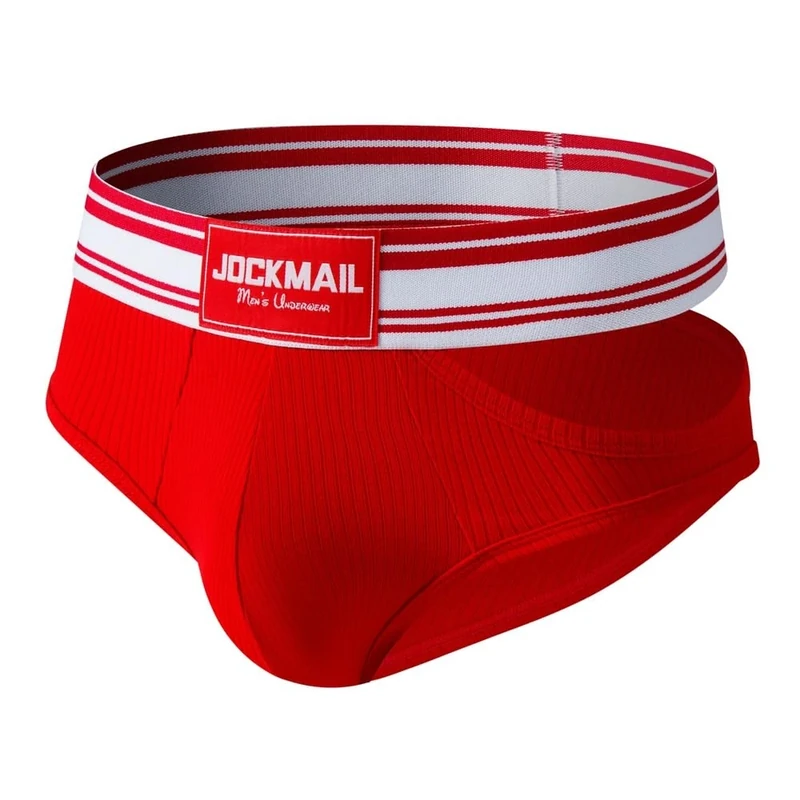 JOCKMAIL Mens Sexy Underwear Briefs Mesh Athletic Briefs Comfortable Men Sport Underwear for Gym & Daily Life