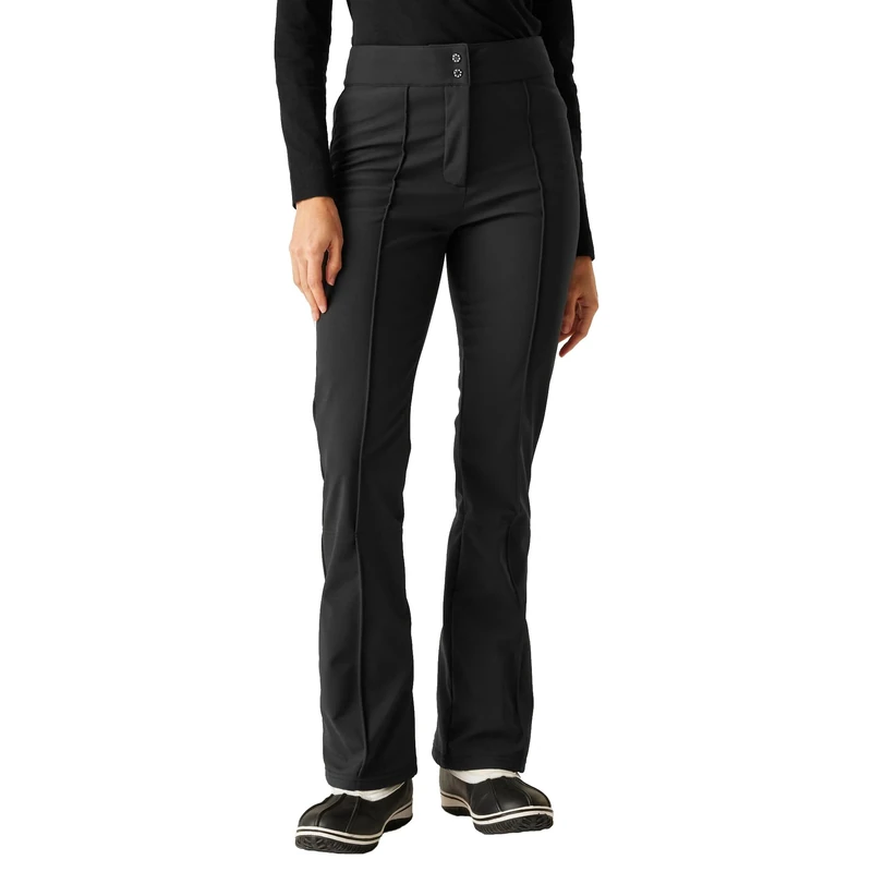 Dare2b Womens Glide Waterproof Ski Pants, Black, 16 EU