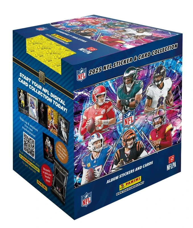 NFL Sticker and Trading Card Collection 2025 - x50 Packs