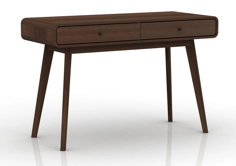 Cassie Desk in Walnut Walnut, 50x120x79cm (DxWxH)