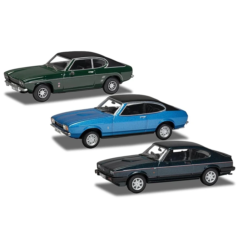 Corgi VC01303 Ford Heritage Capri Collection, Die-cast model for ages 14+, for adults and collectors