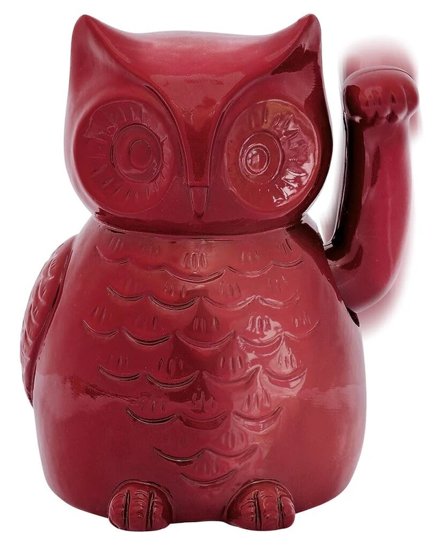 Moses. libri_x Waving Owl Story Keeper - Decorative Book Lover Wobble Figure, 14 cm, Good Luck Charm, Gift Idea for Reading Fans