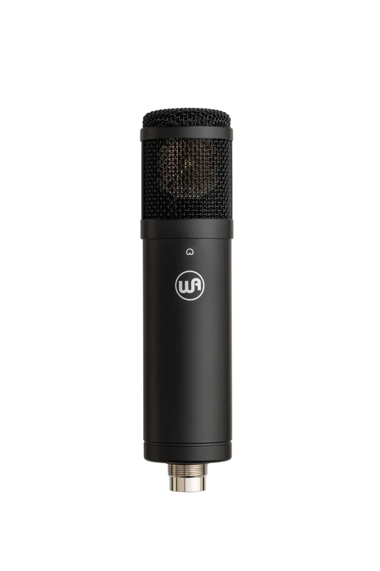 Warm Audio WA-47jr SE Black Large-Diaphragm Cardioid Condenser Microphone, Microphone (large-diaphragm condenser, K47 capsule, transformerless design, warm sound) - Image 1