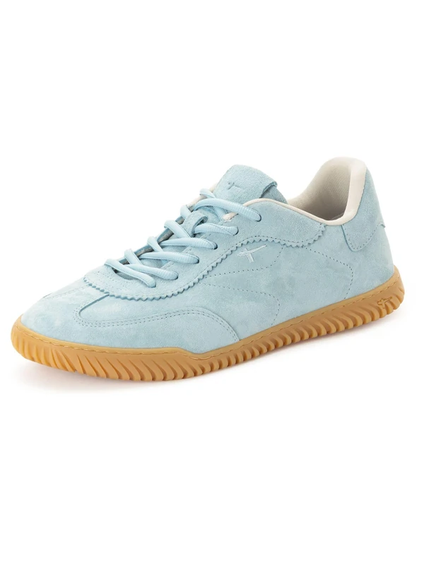 Tamaris Women Sneaker Low Leather blue 7.5 UK