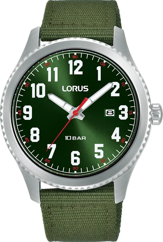 LORUS Men's Analogue Watch with Leather Strap RT387KX9