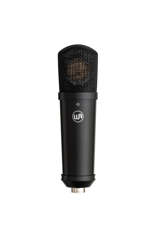 Warm Audio WA-87jr SE Black Large-Diaphragm Cardioid Condenser Microphone, Microphone (Large-diaphragm condenser, K87 capsule, transformerless design, professional studio sound)