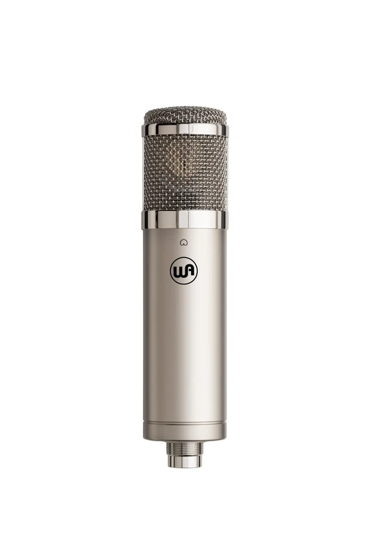Warm Audio WA-47jr SE Large-Diaphragm Cardioid Condenser Microphone, large-diaphragm condenser microphone (nickel finish, K47 capsule, warm & detailed studio sound)