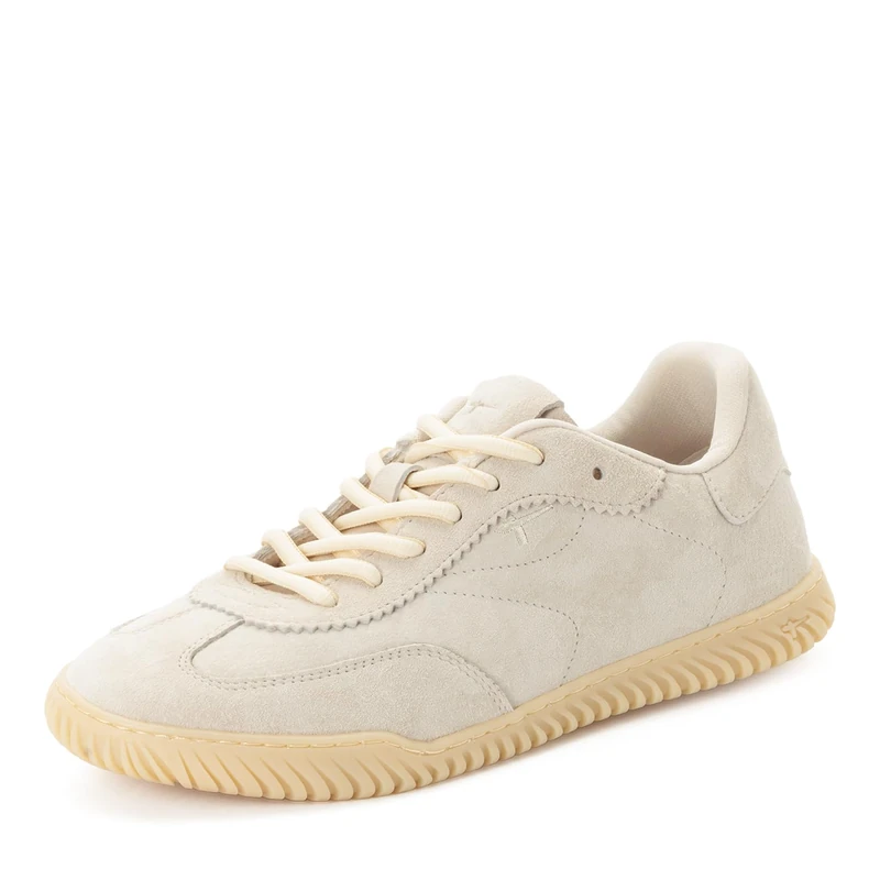 Tamaris Women Sneaker Low Leather beige 6.5 UK