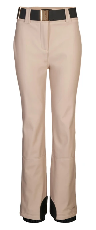 killtec KSW 119 WMN SKI SFTSHLL PNTS, Nomad, 40, 43627-000 Women's Softshell Trousers with Snow Guard