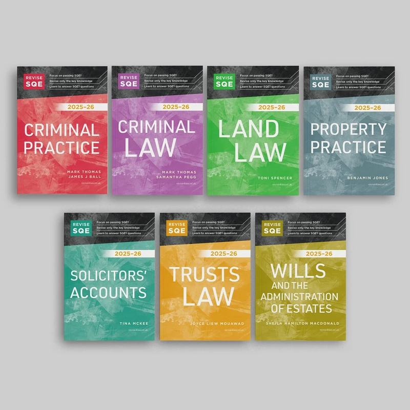 REVISE SQE FLK2 Bundle 2025/26 (7 books) | Revision Guides for SQE1 | Solicitor’s Qualifying Exam | Uniquely Focused on Helping you Pass SQE1 | Save money by buying a Bundle