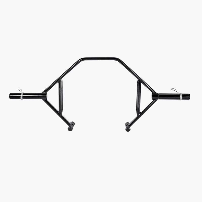 VEVOR Trap Bar Hex Bar, Open-Ended Frame Hex Barbell, 50mm 360 kg Capacity Shrug Bars with Knurled Grips, Weightlifting and Strength Training Equipment, Home Gym for Squats Deadlifts Shoulder Press