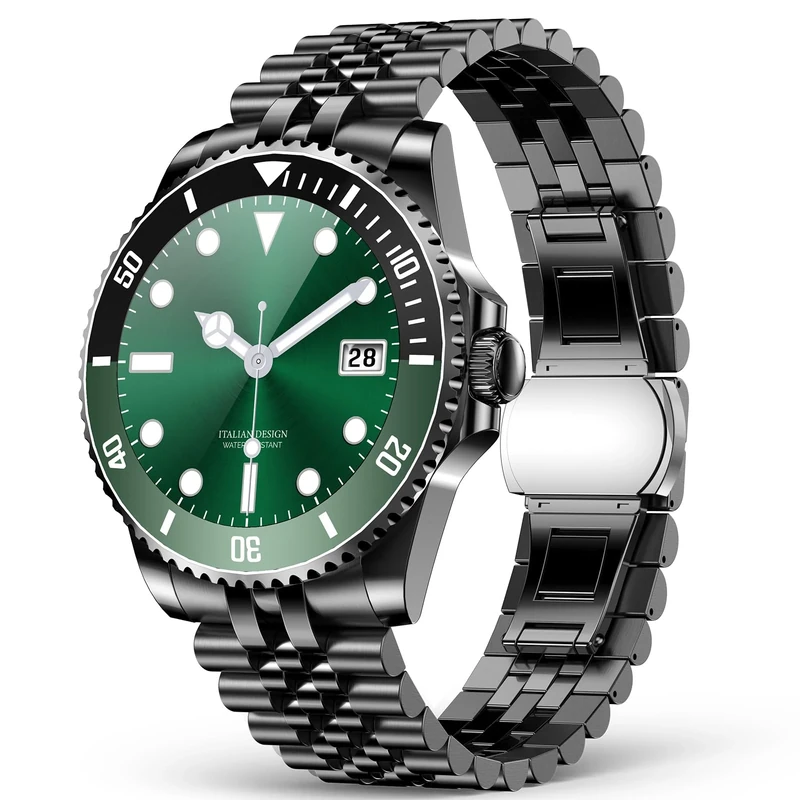 SOUYIE AI Smart Watches for Men, Waterproof Round Watch, 1.19" AMOLED Display, 24/7 Heart Rate, Blood Pressure/SpO2/Sleep Tracker, 100+ Sports Fitness Tracke, Compatible Android and iOS