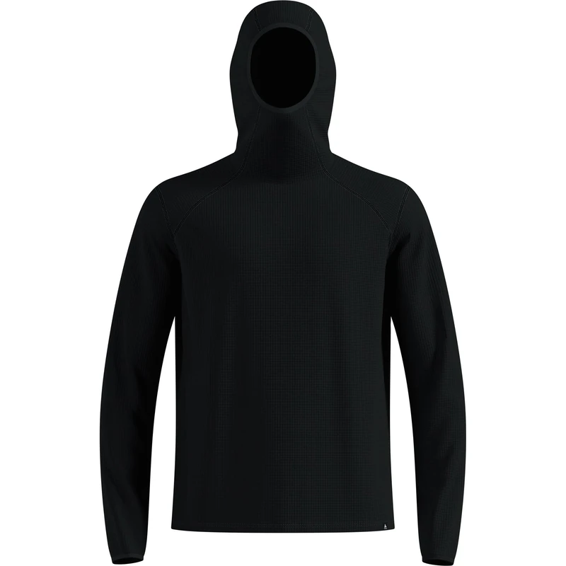 Odlo Multisport Cubic Men's Hoodie I Midlayer with Hood I Long Sleeve Hiking Shirt