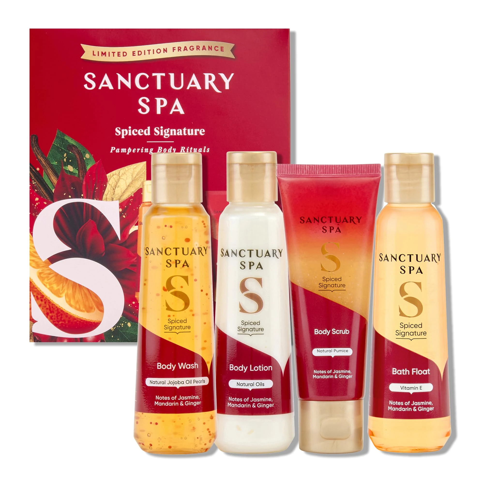 Sanctuary Spa Limited Edition Fragrance Spiced Signature Pampering Body Rituals