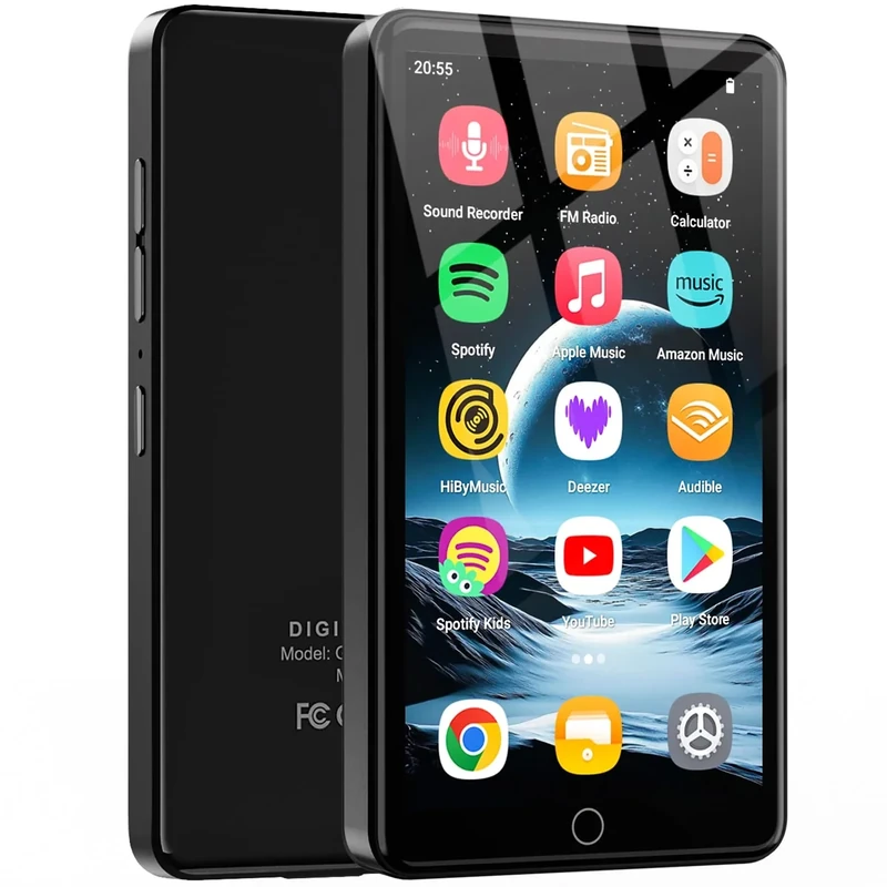 160GB MP3 Player with Bluetooth and WiFi, 4.02" IPS HD Touch Screen MP4 Player with Speakers, Music Player for Kids with Android 13 OS, Android MP4 MP3 Player with Spotify, Deezer, Play Store