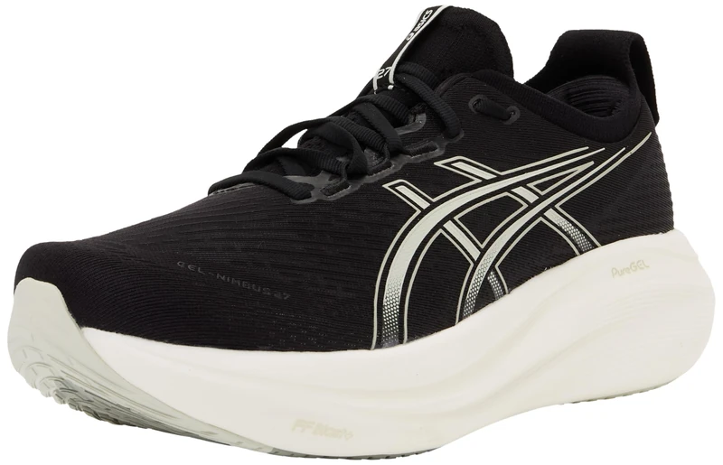 ASICS Gel-Nimbus 27 Black/Lake Grey Men, UK 7