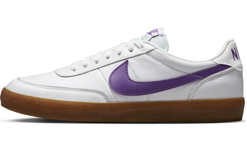 Nike Men's Killshot 2 LTR Shoes, White/Wild Grape/Gum Med Brown, 6