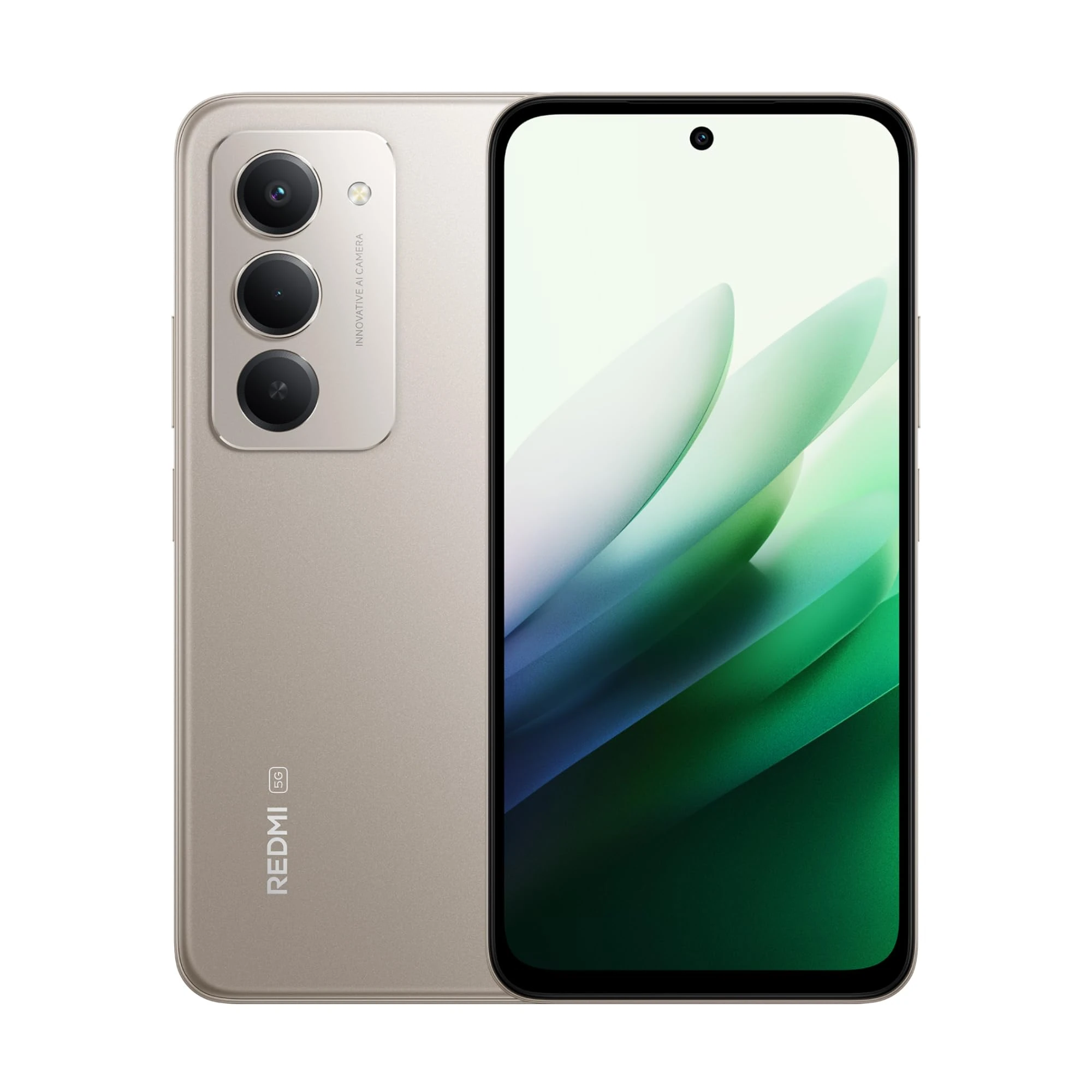 XIAOMI Redmi 15 5G Smartphone 4GB+128GB, Massive 7000mAH Battery, 144Hz 6.9" FHD Display, Quad-curved Design, 50MP AI Dual Camera, 33W Fast Charging Titan Gray (2 Years Warranty+No In-box Charger)