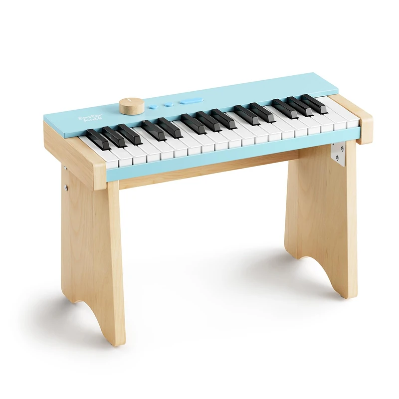 Eastar KIDO V-10 Mini Digital Keyboard 32 keys Light Blue with Stand