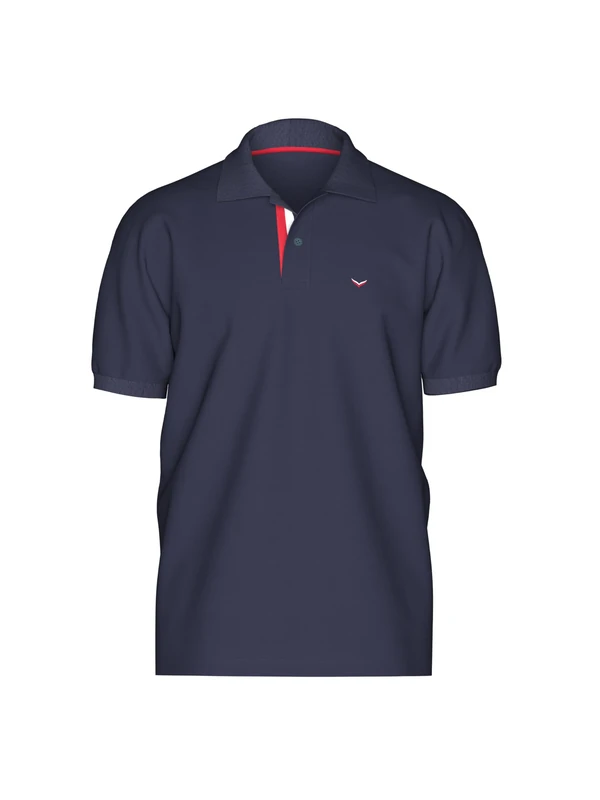 Trigema Men's 627613125 Polo Shirt, Navy, 4XL