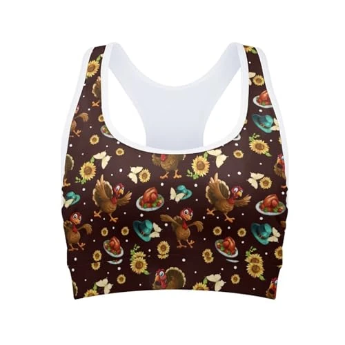 Forchrinse Southwestern Navajo Indian American Aztec Sports Bra for Women,Suitable for Yoga Gym Workout Fitness - Image 1
