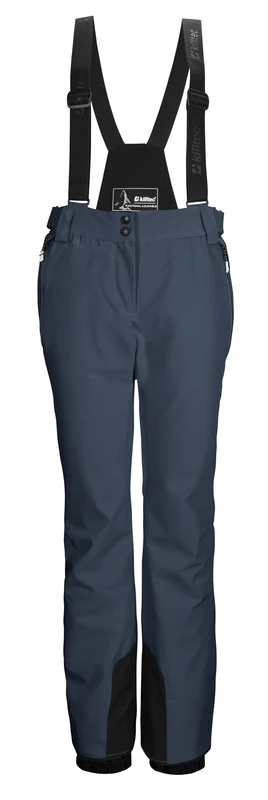 killtec KSW 61 WMN SKI PNTS 43425-000 Women's Ski Trousers with Removable Straps, Edge Protection, Snow Guard and Leg Ventilation