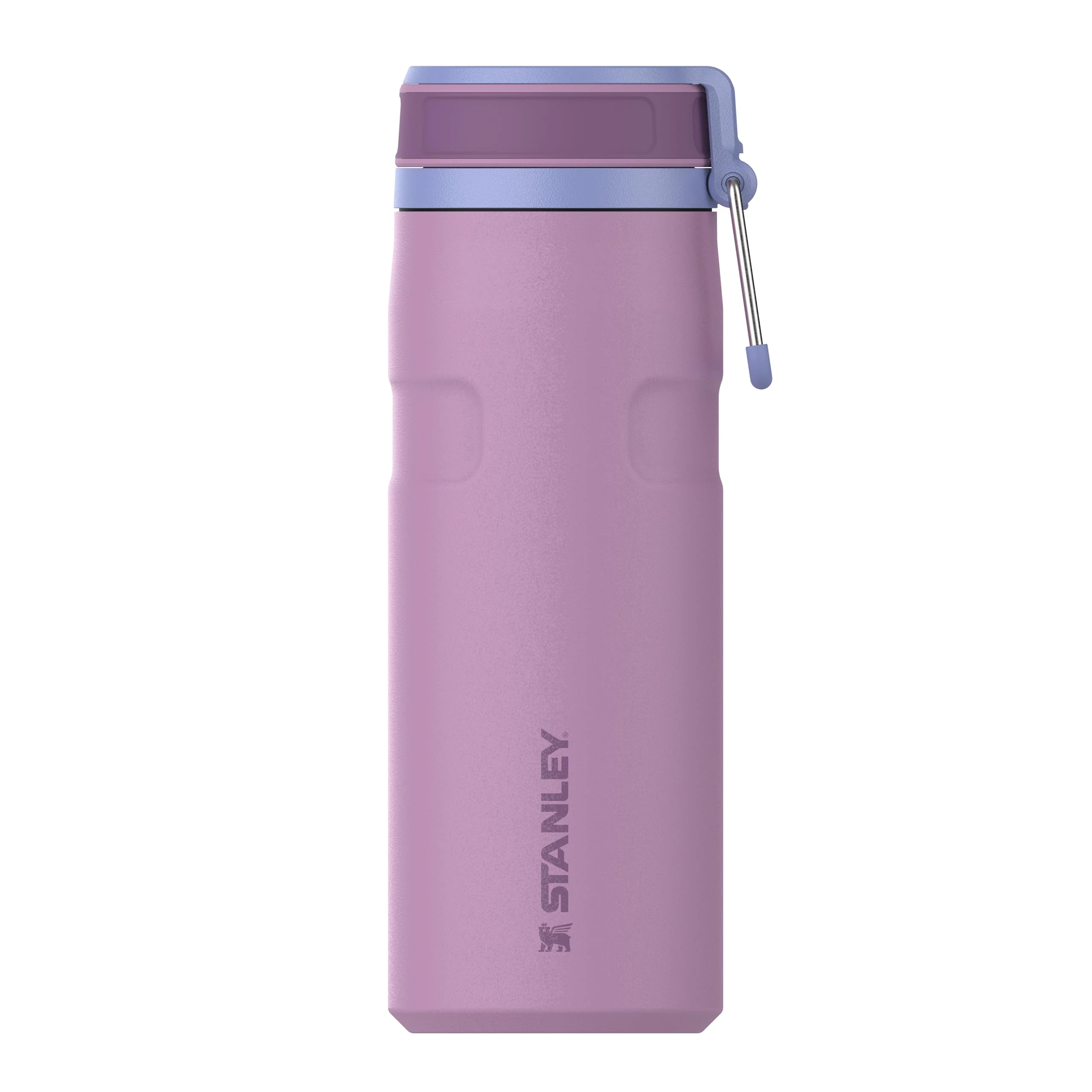 STANLEY IceFlowBottle Twist Flip 0.47L / 16oz | Lilac | Cold for 8 Hours | Iced for 40hrs | Dishwasher Safe | Recycled Stainless Steel | BPA Free | Double Wall Vacuum Insulation