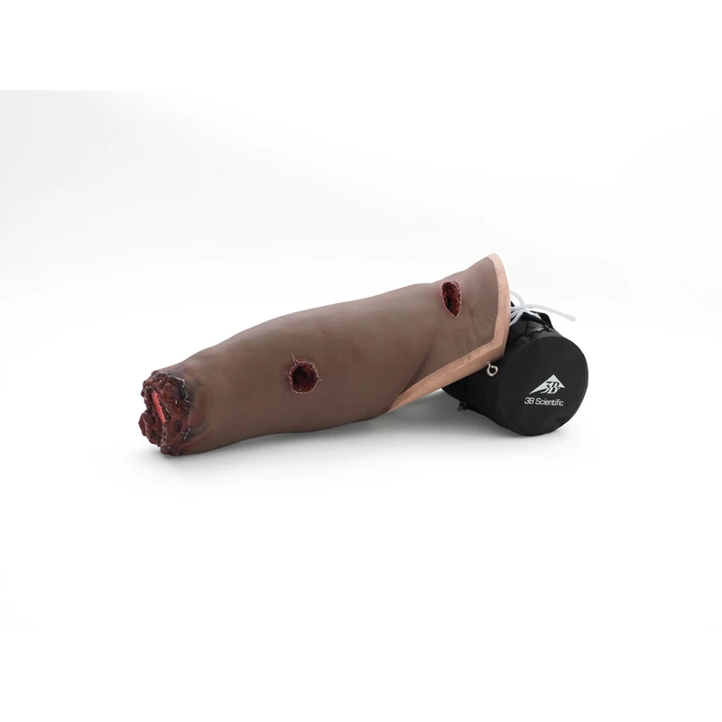 3B Scientific Hemorrhage Control Leg Trainer P103D (Dark Skin)