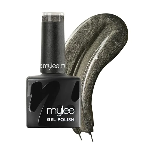 Mylee Gel Nail Polish 8ml [Shut Up & Drive] - UV/LED Soak-Off Nail Art Manicure Pedicure for Professional, Salon & Home Use [Shimmer Range] - Long Lasting & Easy to Apply