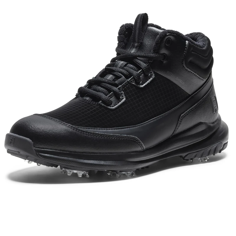 FootJoy Women's Stormwalker Boot Golf Shoe, Black, 6 UK Wide