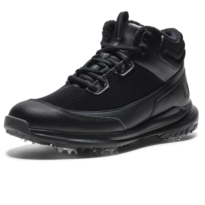 FootJoy Women's Stormwalker Boot Golf Shoe, Black, 7 UK Wide
