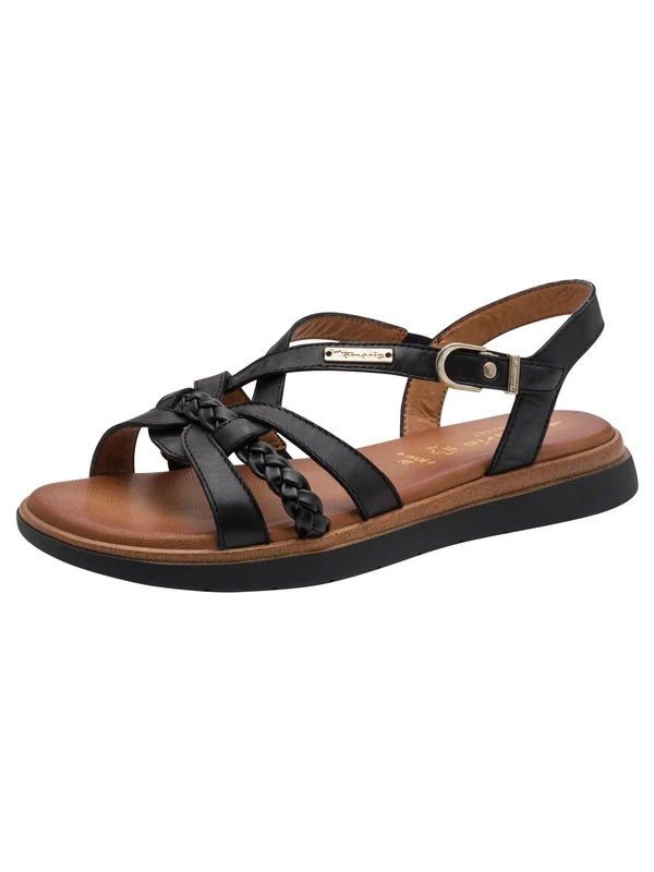 Tamaris Comfort Women's Flat Sandals, Black, 39 EU - Image 1