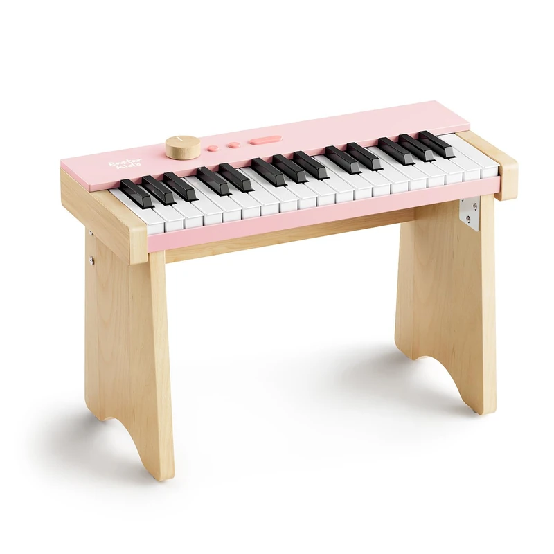 Eastar KIDO V-10 Mini Digital Keyboard 32 keys Light Pink with Stand