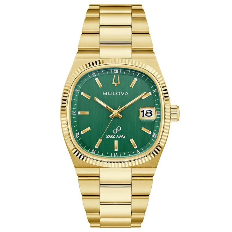 Bulova Men's Analogue Quartz Watch with Stainless Steel Strap 97B237