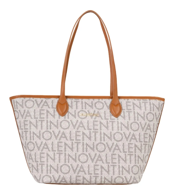 Valentino shopper bag Logo Shopping Bag Beige/Nature