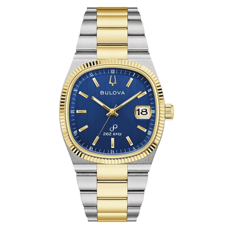Bulova Men's Analogue Quartz Watch with Stainless Steel Strap 98B462