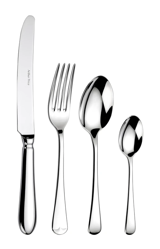 Arthur Price Old English Cutlery Set, 32 Piece, Stainless Steel, Silver