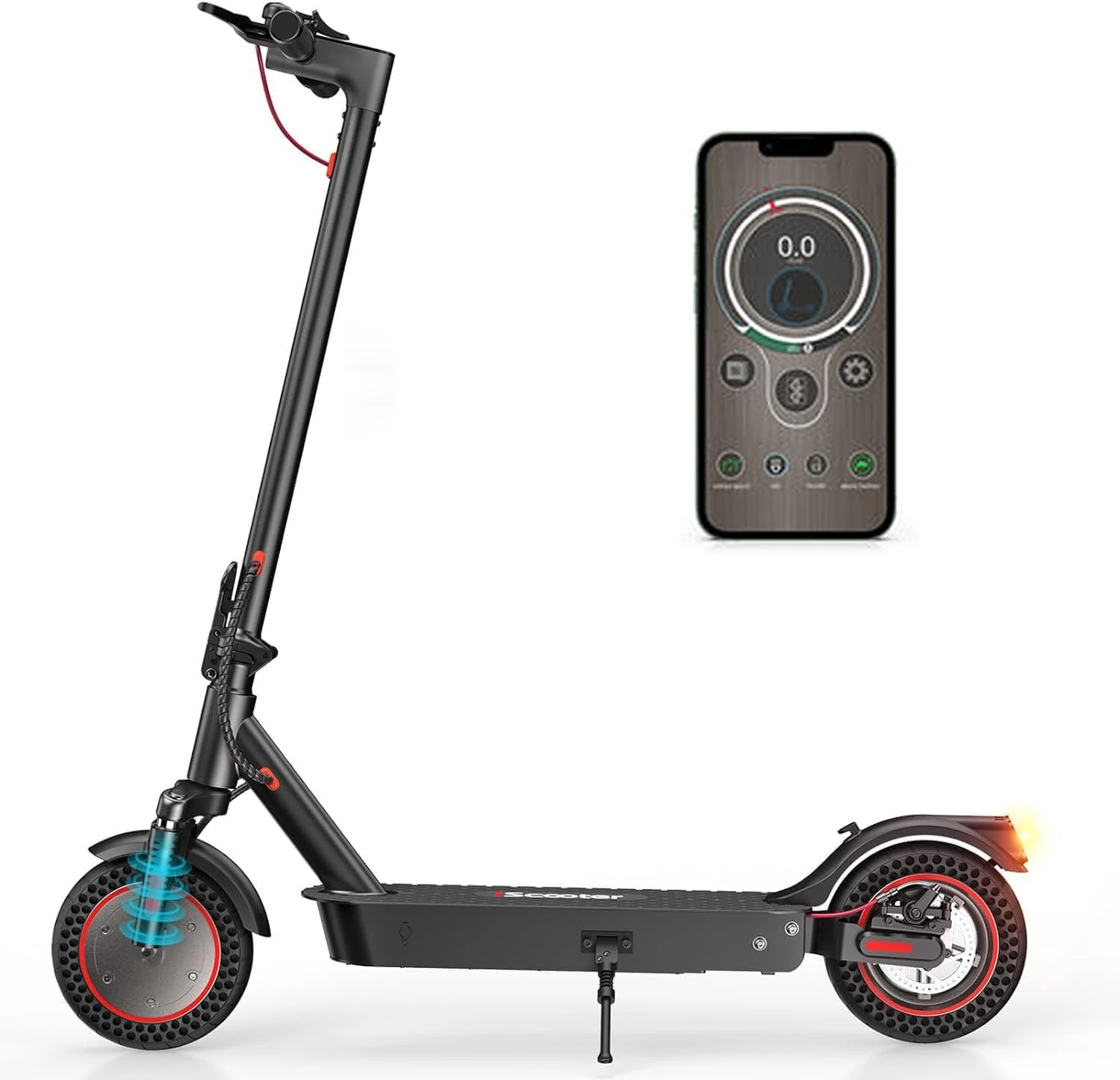 10 Inch Adult Electric Scooter 500W Motor 25KM/H