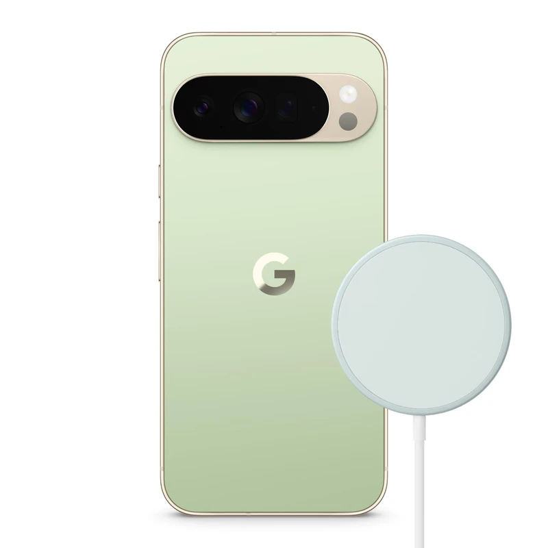 Google Pixel 10 Pro XL - Unlocked Android Smartphone with Gemini, Triple Rear Camera, 24+ Hour Battery and 6.8" Super Actua Display - Jade, 256GB + Pixelsnap Charger