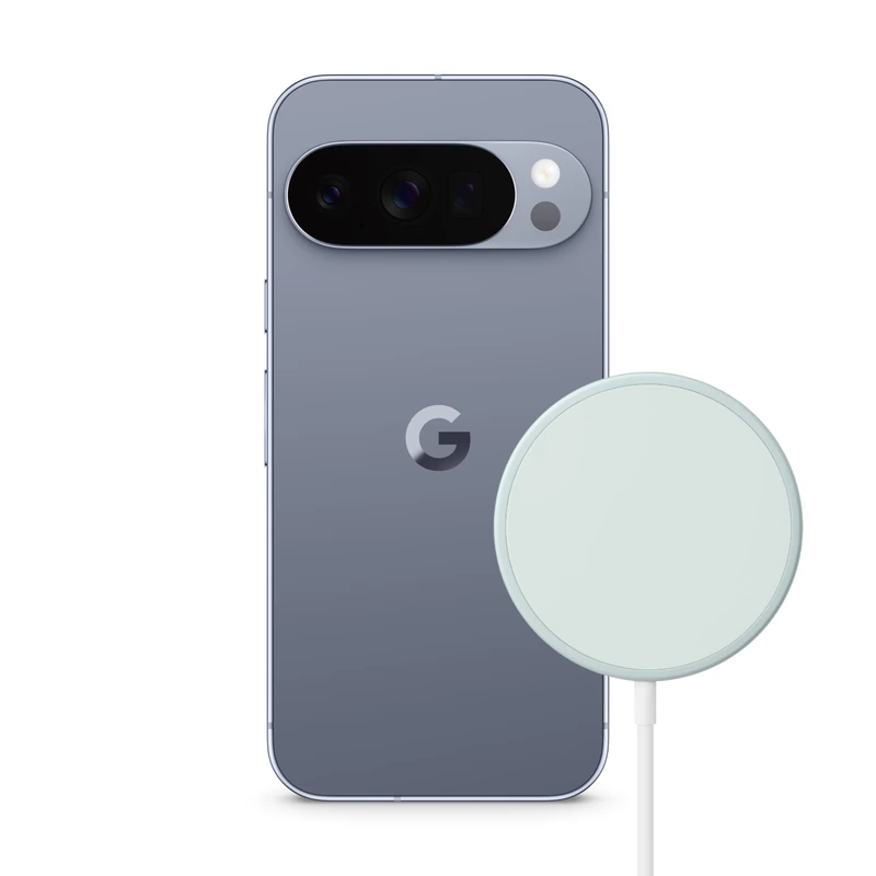 Google Pixel 10 Pro - Unlocked Android Smartphone with Gemini, Triple Rear Camera System, 24+ Hour Battery and 6.3" Super Actua Display - Moonstone, 256GB + Pixelsnap Charger