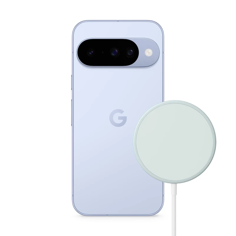 Google Pixel 10 - Unlocked Android Smartphone with Gemini, Advanced Triple Rear Camera, 24+ Hour Battery and 6.3" Actua Display - Frost, 128GB + Pixelsnap Charger