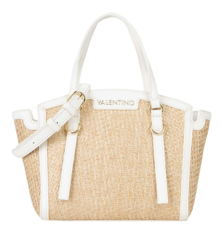 Valentino handbag cross body bag Demetra Shopping Bag Natur/Bianco white