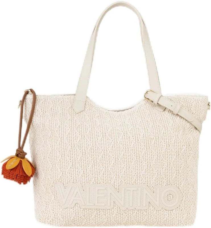 Valentino Women's Courmayeur Handbag, Ecru, Regular