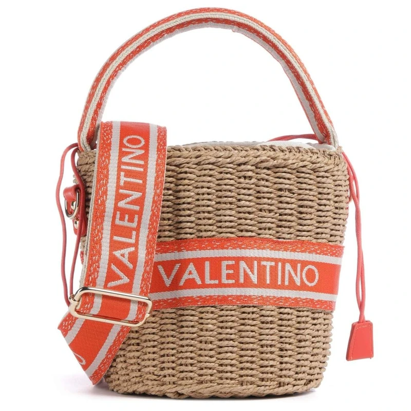 Valentino Women Boho Handbag, Natural/Arancio, Regular