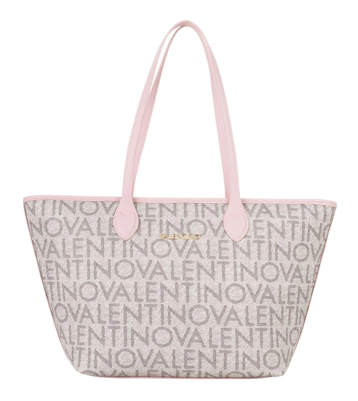 Valentino shopper bag Logo Shopping Bag Beige/Rosa - Image 1