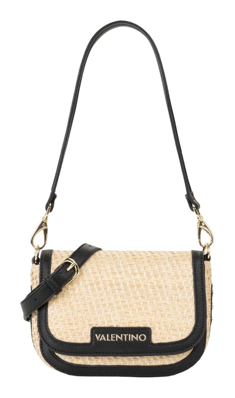 Valentino shoulder bag cross body bag Demetra Flap Bag Naturale/Nero beige