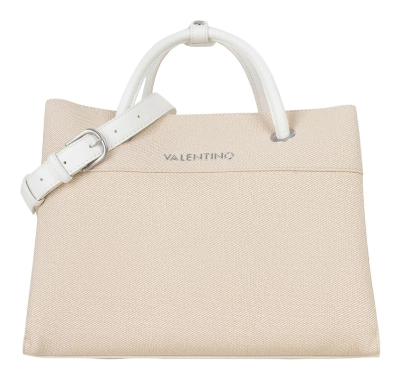 Valentino handbag shoulder bag Alexia Summer Shopping Bag Nat/Creamwhite beige