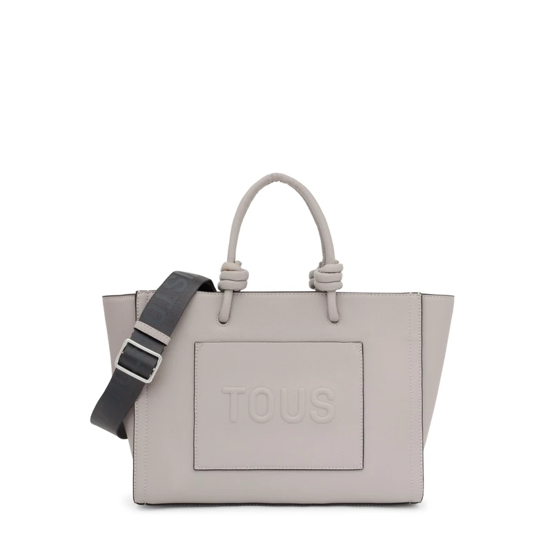 TOUS Women's Shopper M. Amaya T La Rue New Gris Satch, Grey, mediano
