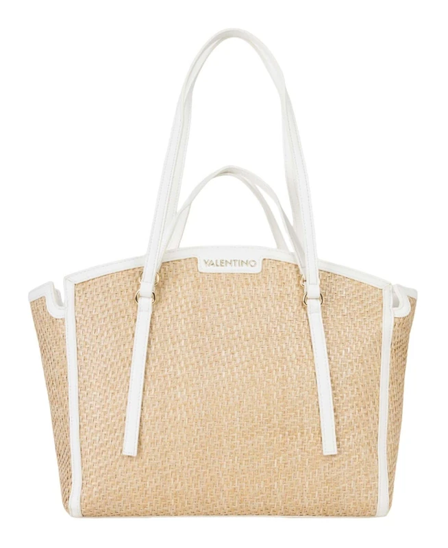 Valentino handbag cross body bag Demetra Shopping Bag Natur/Bianco white