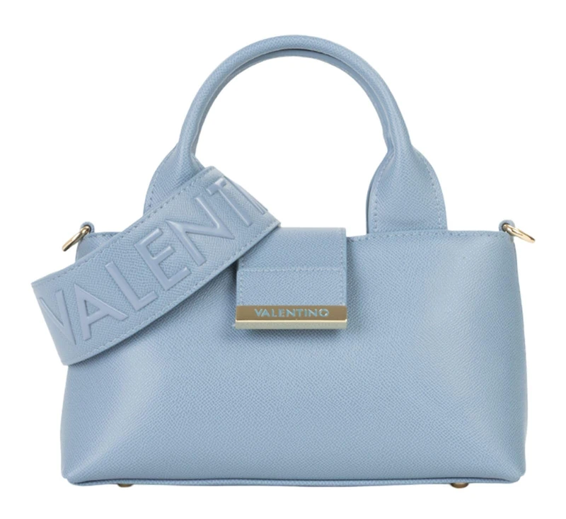 Valentino handbag shoulder bag Dione Re Shopping Bag Avio light blue